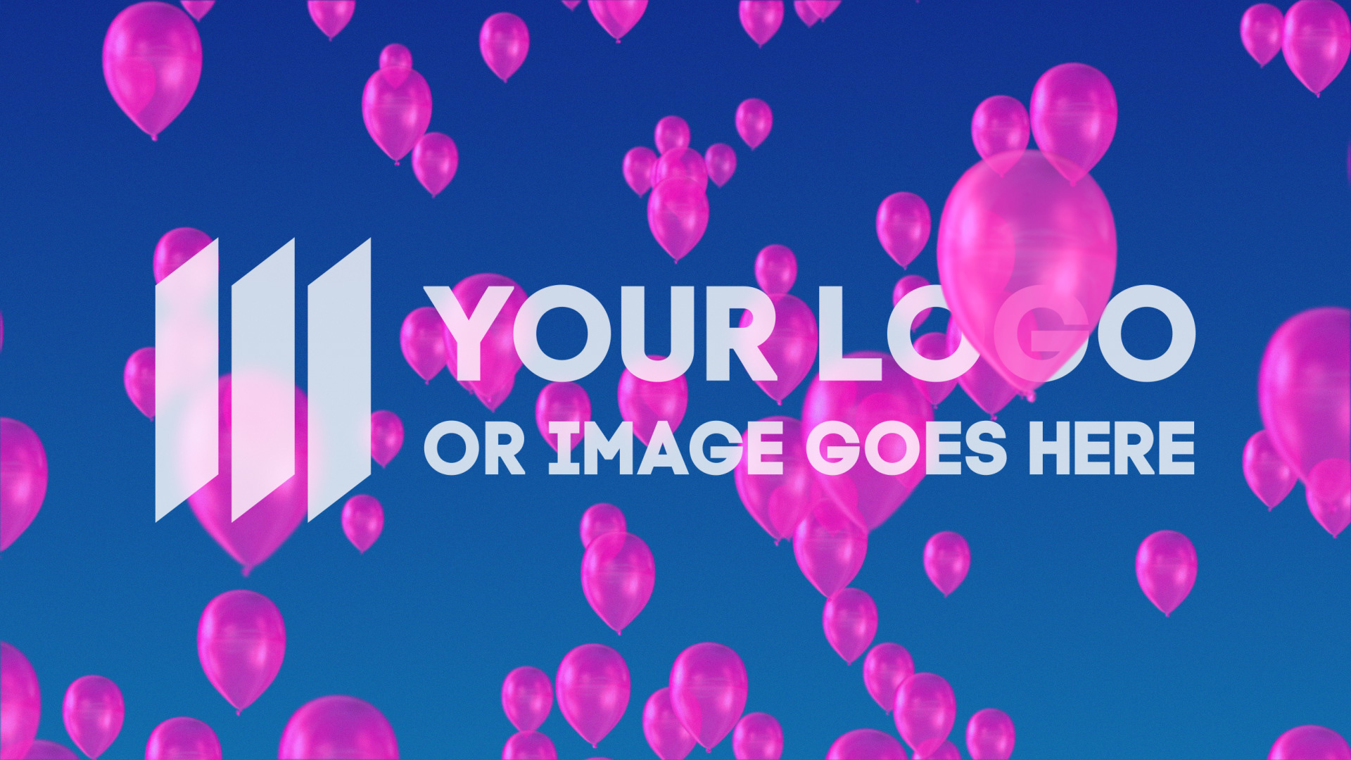 Image Balloons Custom logo animations and video loops for mobile